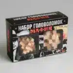 Набор деревянных головоломок «Мафия», 2 шт