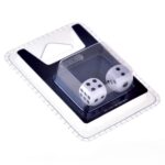 Набор кубиков Stuff-Pro D6 (16 мм, белые)