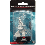 D&D. Неокрашенные миниатюры: Kuo-Toa and Kuo-Toa Whip
