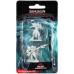 D&D. Неокрашенные миниатюры: Sahuagin