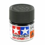Краска Tamiya: акриловая, Gun metal (пушечный металл, X-10)