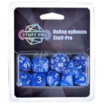 Набор кубиков Stuff-Pro (синие)