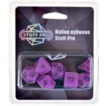 Набор кубиков Stuff-Pro (светящиеся фиолетовые)