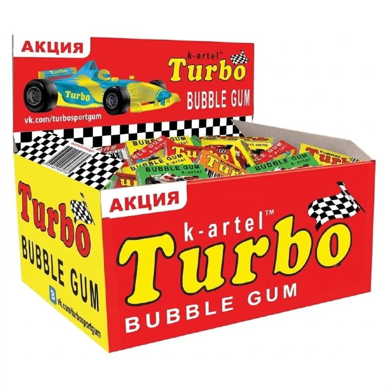 d1d53978-bd28-4de6-a6ff-ae277896ab51 Жвательная резинка Turbo (1 шт.) - Image 1