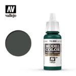 Краска Vallejo Model Color: German Camouflage Extra Dark Green (немецкий камуфляж экстра тёмно-зелёный, 70.896)