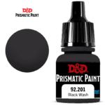 Краска D&D prismatic paint: Black Wash (чёрный, 92.201)