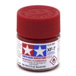 Краска Tamiya: акриловая, Flat Red (красный матовый, XF-7)