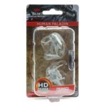 D&D. Неокрашенные миниатюры: Human Male Paladin