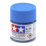 Краска Tamiya: акриловая, Sky Blue (небесно-голубой, X-14)