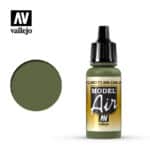 Краска Vallejo Model Air: Light Green Chromate (светло-зелёный хромата, 71.006)