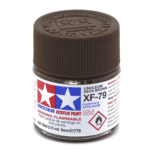 Краска Tamiya: акриловая, Linoleum Deck Brown (корабельный коричневый, XF-79)