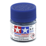 Краска Tamiya: акриловая, Blue (синий, X-4)