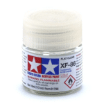 Краска Tamiya: акриловая, Flat Clear (матовый прозрачный, XF-86)