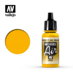 Краска Vallejo Model Air: Medium Yellow (средний жёлтый, 71.002)