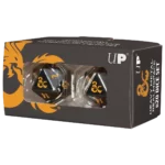 Набор кубиков D&D: Heavy Metal: D20 Dice Set (Realmspace)