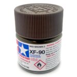 Краска Tamiya: акриловая, Red Brown 2 (красно-коричневый 2, XF-90)