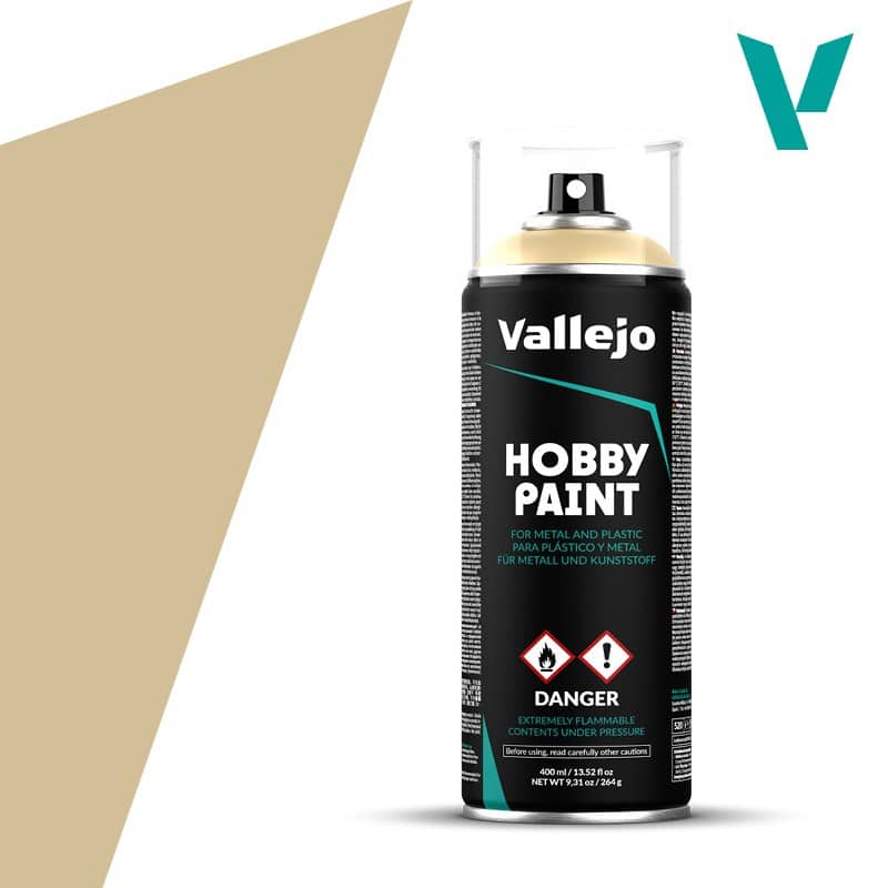 Аэрозоль Vallejo: Fantasy Color Primer – Bonewhite Аэрозоль Vallejo: Fantasy Color Primer – Bonewhite
