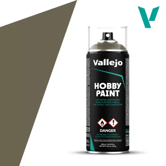 Аэрозоль Vallejo: Fantasy Color Primer – Russian Uniform
