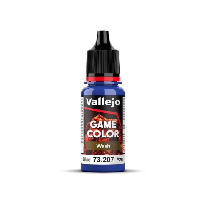 Краска Vallejo: Акриловая, Game Color Wash Blue