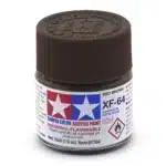 Краска Tamiya: акриловая, Red Brown (красно-коричневый , XF-64)