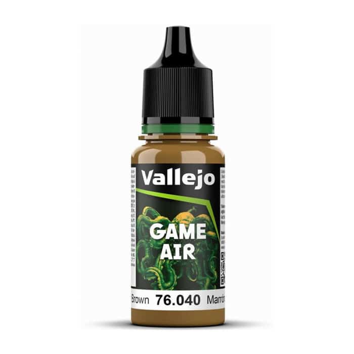 Краска Vallejo: Акриловая, Game Air – Leather Brown