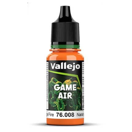 Краска Vallejo: Акриловая, Game Air – Orange Fire