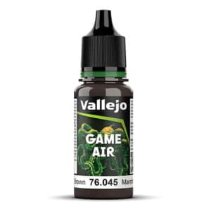Краска Vallejo: Акриловая, Game Air – Charred Brown