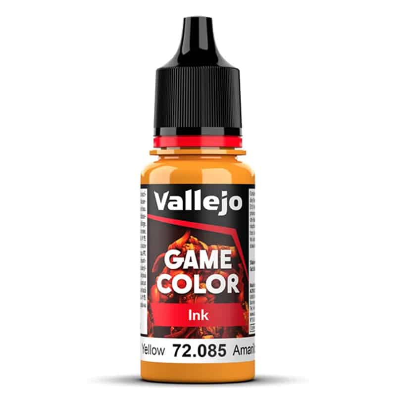 Краска Vallejo: Чернила, Game Color – Ink Yellow Краска Vallejo: Чернила, Game Color – Ink Yellow