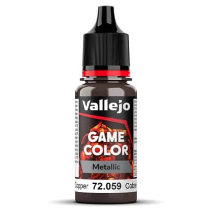 Краска Vallejo: Акриловая, Game Color – Metal Hammered Copper