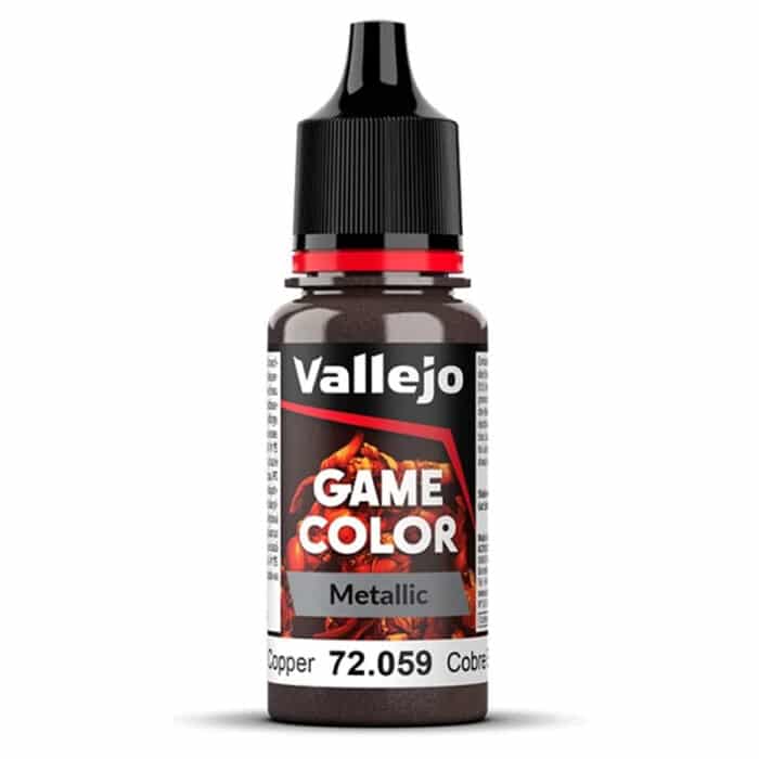 Краска Vallejo: Акриловая, Game Color – Metal Hammered Copper