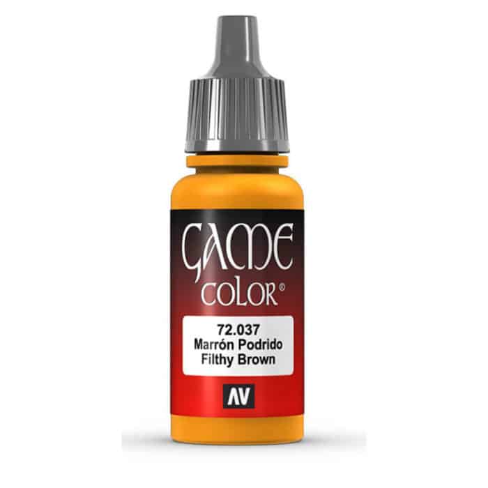 Краска Vallejo: Акриловая, Game Color – Filthy Brown