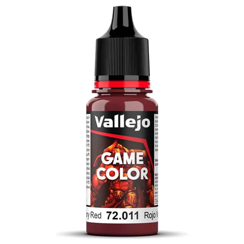Краска Vallejo: Акриловая, Game Color – Gory Red