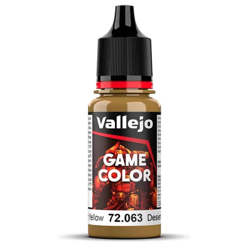 Краска Vallejo: Акриловая, Game Color – Desert Yellow