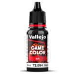 Краска Vallejo: Чернила, Game Color – Ink Black