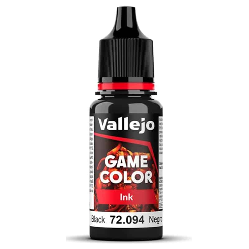 Краска Vallejo: Чернила, Game Color – Ink Black