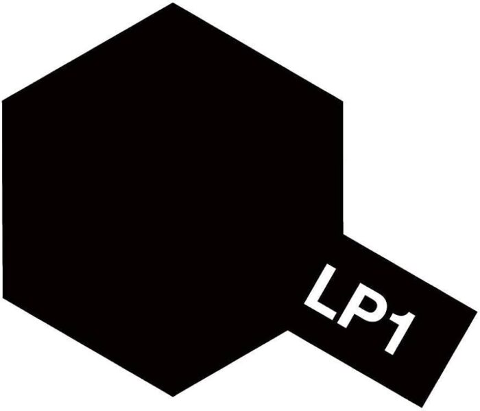 Краска Tamiya: лаковая, Black (Черный, LP-1) - Image 2