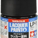 Краска Tamiya: лаковая, Black (Черный, LP-1)