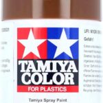 Аэрозоль Tamiya։ Spray Paint For Plastics TS-1 (Red Brown)