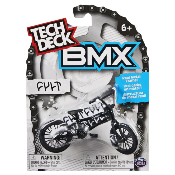 Tech Deck BMX: миниатюрная модель велосипеда с подвижными колесами — изображение 4