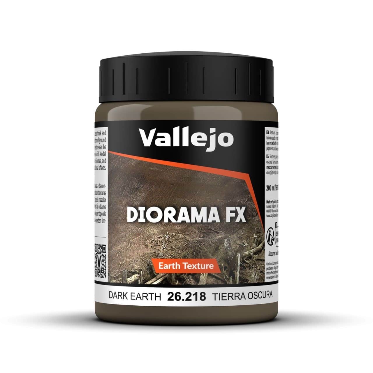 9a797d760ddf928776c5ea86b0a3ae4a Диорама Vallejo Diorama Effects: Earth Textures - Dark Earth - Image 1