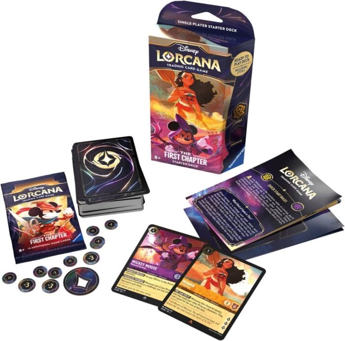 Disney Lorcana TCG. The First Chapter: Amber & Amethyst. Starter Deck - Image 2