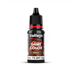 Краска Vallejo: Акриловая, Game Color Wash Black