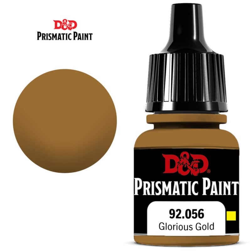 Краска D&D prismatic paint: Glorious Gold (металлик великолепное золото, 92.056)