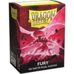 Dragon Shield, Matte Dual Sleeves: Fury 100 pts