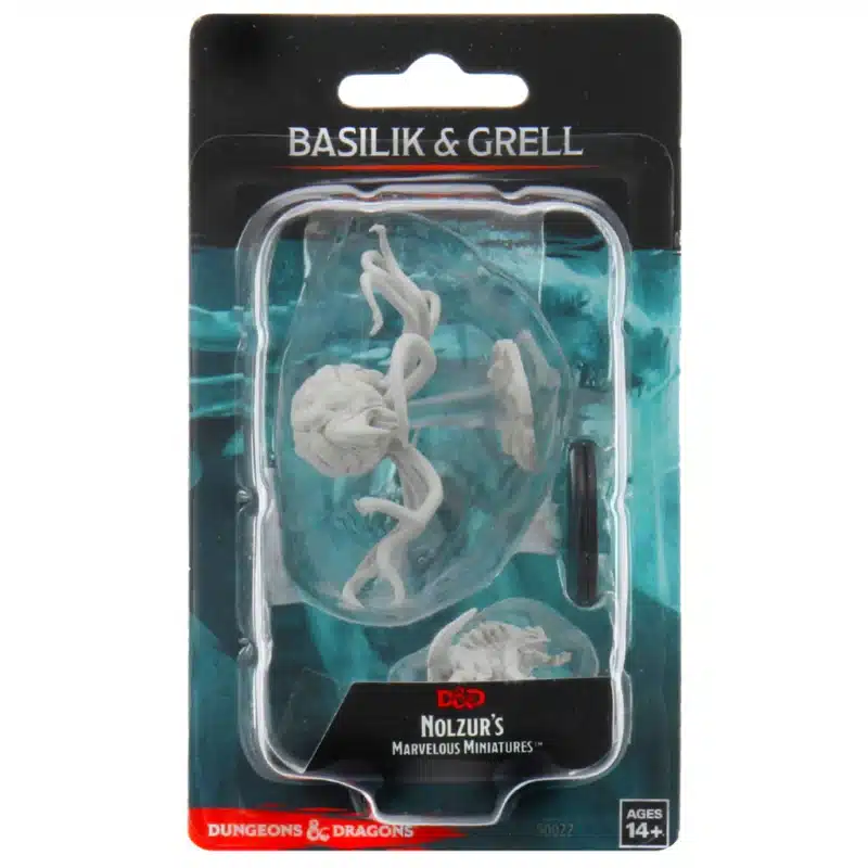 D&D Nolzur’s Marvelous Miniatures: Grell & Basilisk