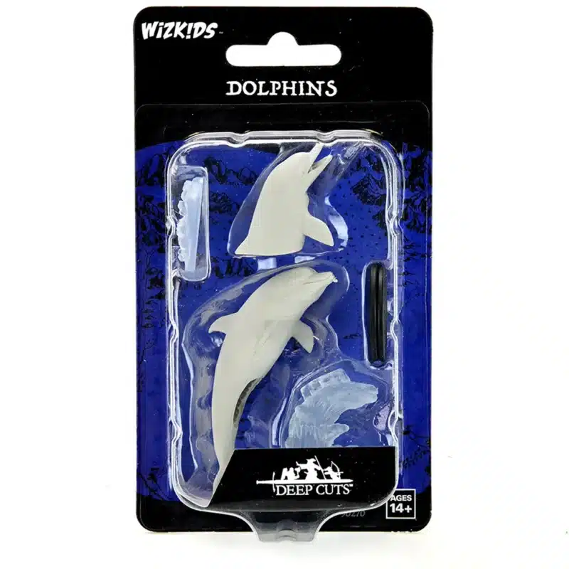 Pathfinder Deep Сuts. Неокрашенные миниатюры: Dolphins