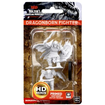 D&D Nolzur's Marvelous Miniatures: Dragonborn Male Fighter