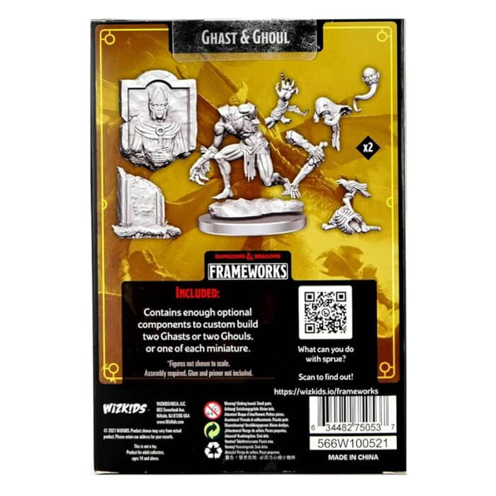 D&D Frameworks: Ghast & Ghoul