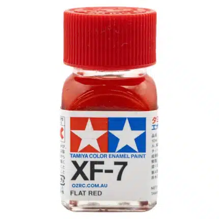 Краска Tamiya։ Эмалевая Flat Red (Матовый Красный, XF-7)