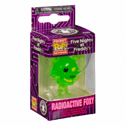 Брелок Pocket POP! Радиоактивный Фокси (Radioactive Foxy)
